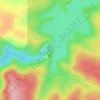 Stirling Dam topographic map, elevation, terrain