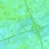 Natuurreservaat Damvallei topographic map, elevation, terrain