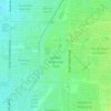 Gilbert Regional Park topographic map, elevation, terrain