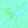 Lakea topographic map, elevation, terrain