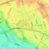 Kinuta Park topographic map, elevation, terrain
