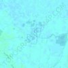 wetlands topographic map, elevation, terrain