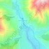 Ugam topographic map, elevation, terrain