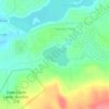 Pinecrest Lake topographic map, elevation, terrain