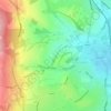 Grenoside topographic map, elevation, terrain