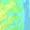 North Carolina Coastal Land Trust: Orton Plantation Holdings, LLC topographic map, elevation, terrain