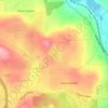 Lake Hide Away topographic map, elevation, terrain