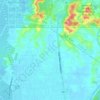 Bukit Kapar topographic map, elevation, terrain