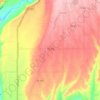 Florida Canal topographic map, elevation, terrain