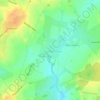 Blackmore topographic map, elevation, terrain