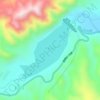 西营水库 topographic map, elevation, terrain