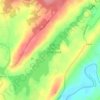 Pinchot Lake topographic map, elevation, terrain