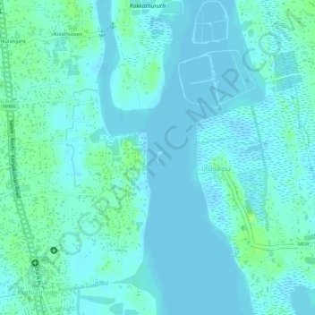 resort topographic map, elevation, terrain