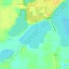 Dahler Lake topographic map, elevation, terrain