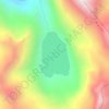 Katora Lake topographic map, elevation, terrain