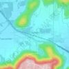 Gurley topographic map, elevation, terrain