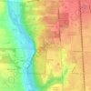 Highbanks Metro Park topographic map, elevation, terrain