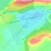 Tsalka topographic map, elevation, terrain