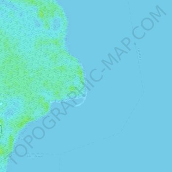 Ellie Point topographic map, elevation, terrain