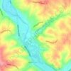 Blowing Springs Bike & Fitness Park topographic map, elevation, terrain