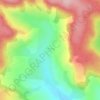 Chidea topographic map, elevation, terrain