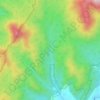 Congkak River topographic map, elevation, terrain