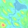 River Fane topographic map, elevation, terrain