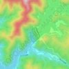 Naramata Dam topographic map, elevation, terrain