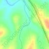 Zandspruit topographic map, elevation, terrain