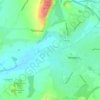 Shropshire Union Canal Newport Branch topographic map, elevation, terrain