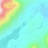 Pray Lake topographic map, elevation, terrain