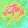 Bükk topographic map, elevation, terrain