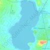Lake Hawassa topographic map, elevation, terrain
