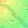 Danube topographic map, elevation, terrain
