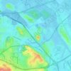 Vine Hill topographic map, elevation, terrain