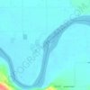 Snake River topographic map, elevation, terrain