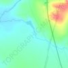 Modderfontein topographic map, elevation, terrain