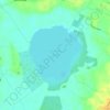 Portmore Lough topographic map, elevation, terrain