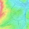 Devonshire Green topographic map, elevation, terrain