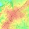 Kelvedon Hatch topographic map, elevation, terrain