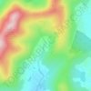 Killorglin topographic map, elevation, terrain