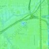 Henry C. Palmisano Park topographic map, elevation, terrain