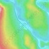 Айгир topographic map, elevation, terrain