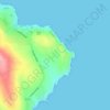 Dunbur Head topographic map, elevation, relief